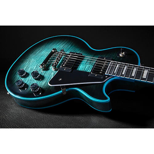 Epiphone Les Paul Custom Widow Guitar Center-Exclusive Electric Guitar Indigo Burst - musicians--Friend