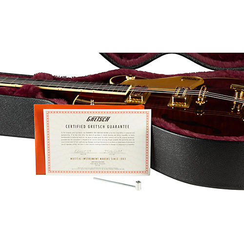 Gretsch Guitars G6122T-59 Vintage Select Edition '59 Chet Atkins Country Gentleman Hollowbody Electric Guitar With Bigsby Walnut Stain - musicians--Friend