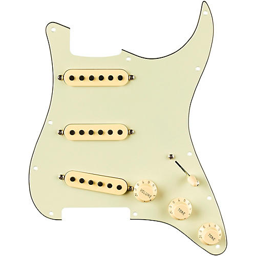 Fender Eric Johnson Signature 11-Hole Prewired Strat Pickguard Mint Green - musicians--Friend