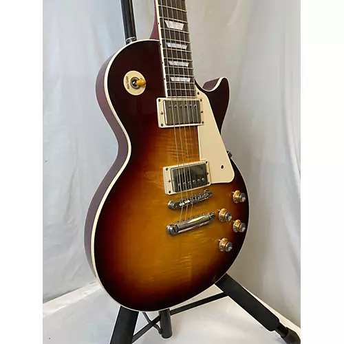 Used Gibson Les Paul Standard 1960S Neck Sunburst Solid Body Electric Guitar Sunburst - musicians--Friend