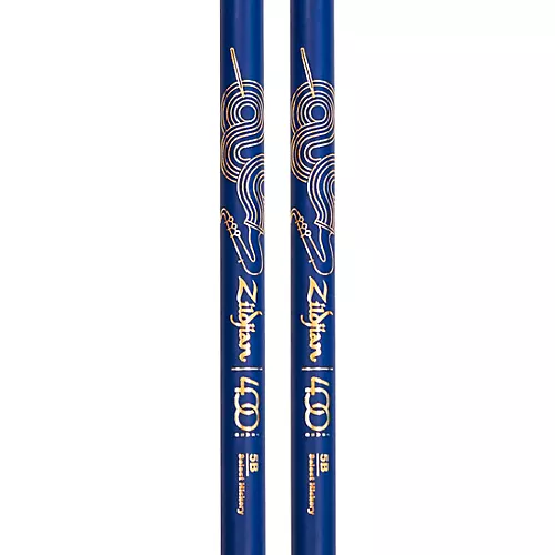 Zildjian Limited-Edition 400th Anniversary Acorn Tip Jazz Drum Sticks 5B Wood - musicians--Friend