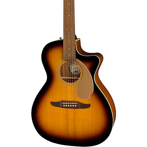Fender California Newporter Player Acoustic-Electric Guitar Natural - musicians--Friend