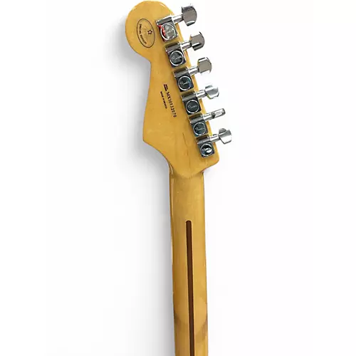 Used 2010s Fender Player Stratocaster HSS Black Solid Body Electric Guitar Black - musicians--Friend