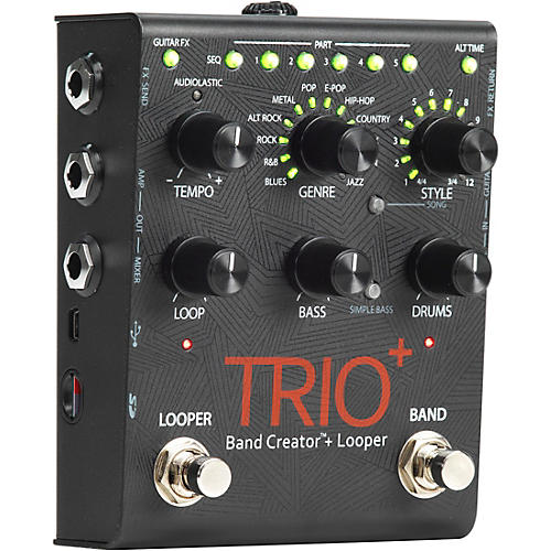 DigiTech TRIO+ Band Creator + Looper Guitar Effects Pedal - musicians--Friend