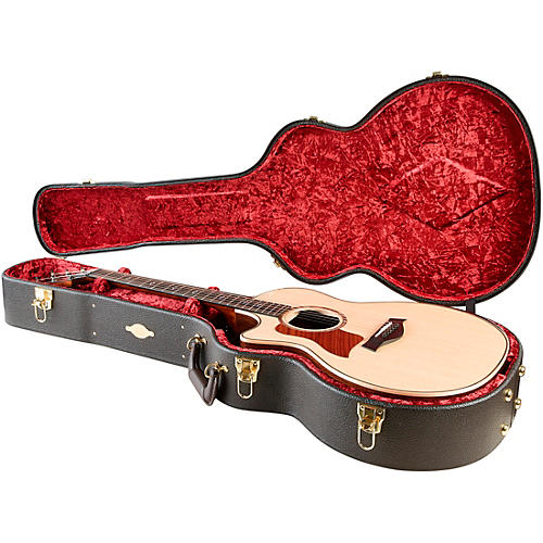 Taylor 814ce V-Class Left-Handed Grand Auditorium Acoustic-Electric Guitar Natural - musicians--Friend