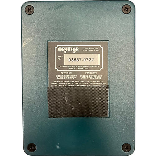 Used Orange Amplifiers GETAWAY DRIVER Effect Pedal - musicians--Friend