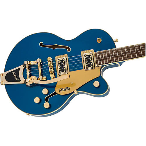 Gretsch Guitars G5655TG Electromatic Center Block Jr. Bigsby Electric Guitar Azure Metallic - musicians--Friend