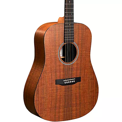 Martin DX1E X Series Dreadnought Acoustic-Electric Guitar Figured Mahogany - musicians--Friend