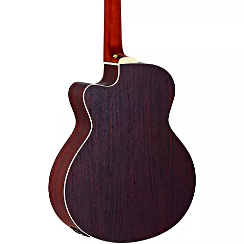 Ortega Deep Series 5 D558-4 Walnut Acoustic-Electric Bass Open Pore Natural - musicians--Friend