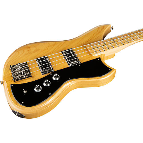 Dunable Guitars Yeti Bass Guitar Black Matte - musicians--Friend