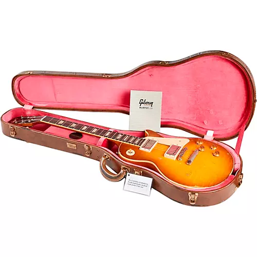 Gibson Custom Murphy Lab 1959 Les Paul Standard Reissue Ultra Heavy Aged Electric Guitar Kindred Burst - musicians--Friend