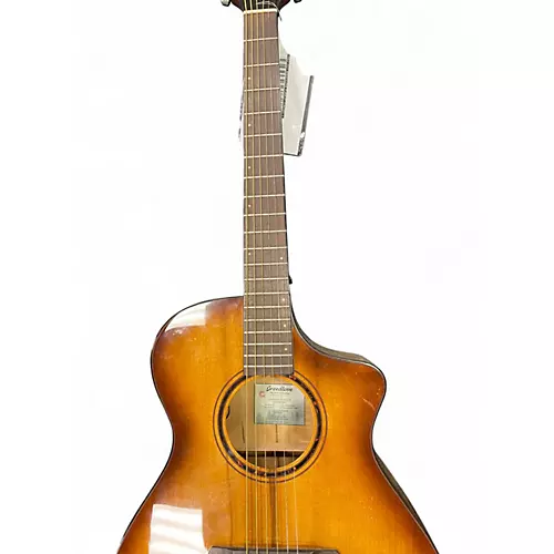 Used Mitchell MD100S12 Black 12 String Acoustic Guitar Black - musicians--Friend