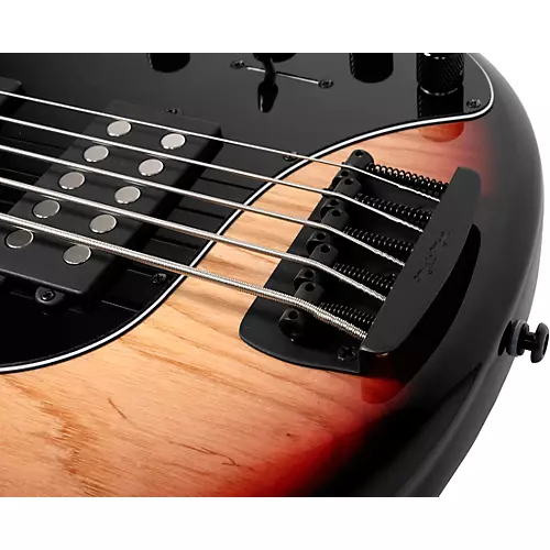 Ernie Ball Music Man StingRay Special 5 HH 5-String Bass Guitar Translucent Oxblood - musicians--Friend