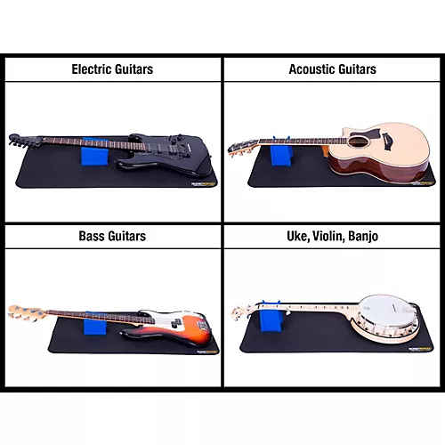 Music Nomad Premium Instrument Work Mat & Cradle Cube Kit - musicians--Friend