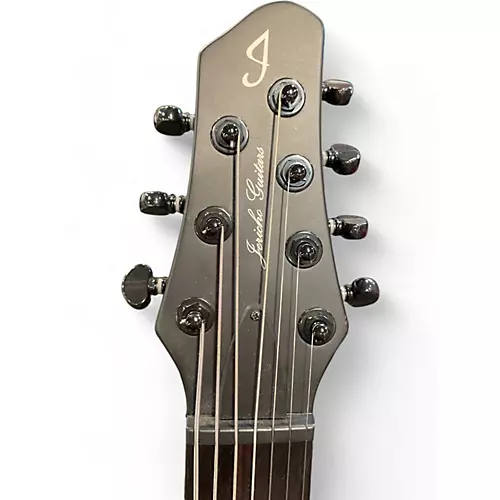 Used Jericho 7 IGNITION Black Solid Body Electric Guitar Black - musicians--Friend