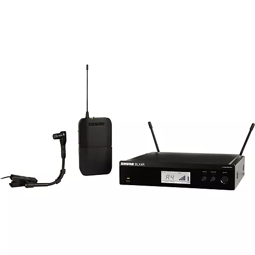 Shure BLX14R/B98 Wireless Horn System With Rackmountable Receiver and WB98H/C Band H11 - musicians--Friend
