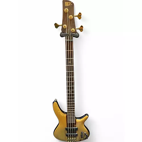 Used Ibanez SR1300 Natural Electric Bass Guitar Natural - musicians--Friend