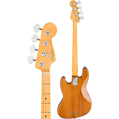 Fender American Professional II Jazz Bass Roasted Pine Maple Fingerboard Natural - musicians--Friend