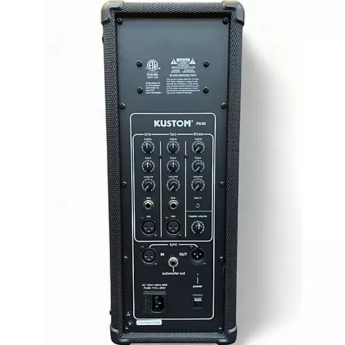 Used Kustom PA50 Powered Speaker - musicians--Friend