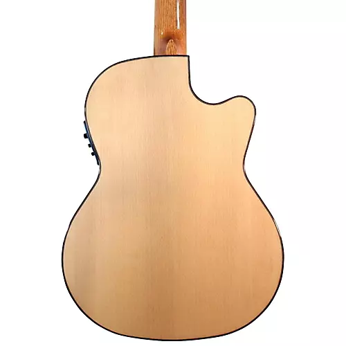 Kremona Rosa Luna Left-Handed Flamenco Blanca Guitar Natural - musicians--Friend
