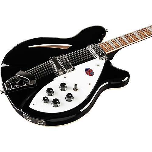 Rickenbacker 360 12-String Electric Guitar Jetglo - musicians--Friend