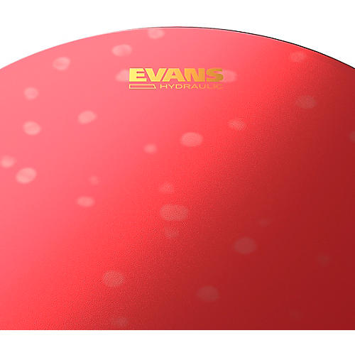 Evans Red Hydraulic Snare Batter Head 13 in. Red - musicians--Friend
