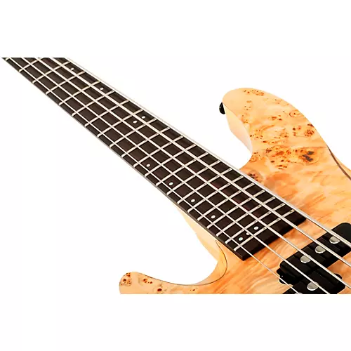 Schecter Guitar Research Reaper-5 Left-Handed Electric Bass Natural Satin - musicians--Friend
