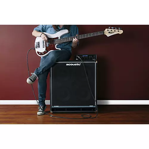 Acoustic B410C Classic 400W 4x10 Bass Speaker Cabinet Black - musicians--Friend