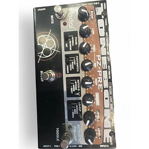 Used Radial Engineering TONEBONE PZ PRE Guitar Preamp - musicians--Friend