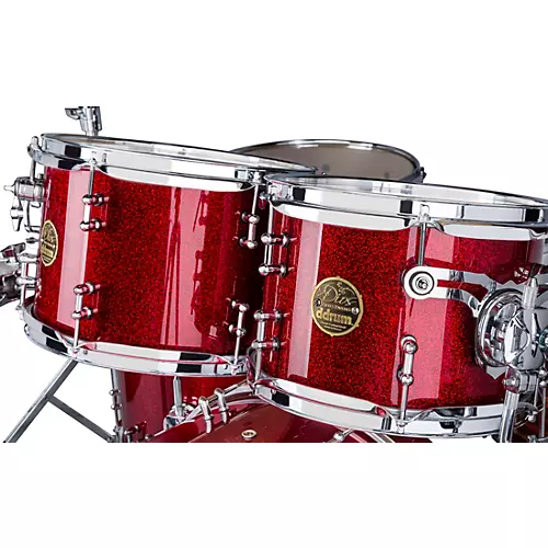 ddrum Dios 5-Piece Shell Pack Black Satin - musicians--Friend