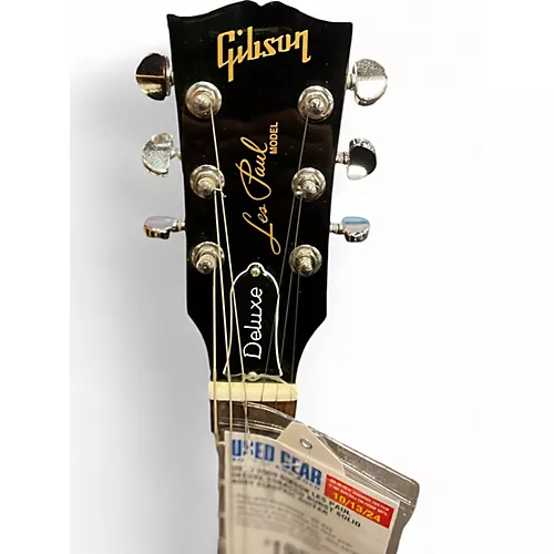 Used 2009 Gibson Les Paul Deluxe Tobacco Burst Solid Body Electric Guitar Tobacco Burst - musicians--Friend