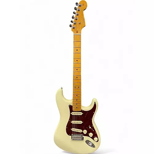 Used Fender American Professional II Stratocaster Olympic White Solid Body Electric Guitar Olympic White - musicians--Friend