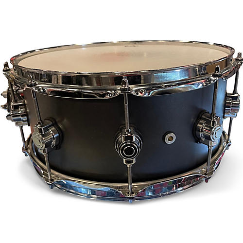Used DW 14X6 Design Series Snare Gray Drum Gray 212 - musicians--Friend