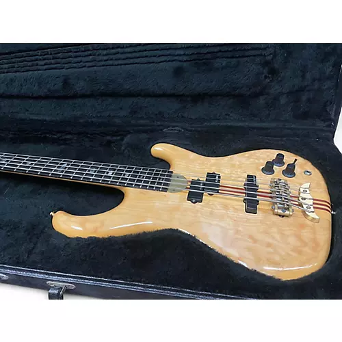 Used ALEMBIC Elan 5 Natural Electric Bass Guitar Natural - musicians--Friend
