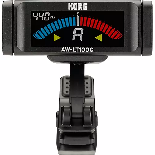 KORG AW-LT100G Clip-On Guitar Tuner Black - musicians--Friend