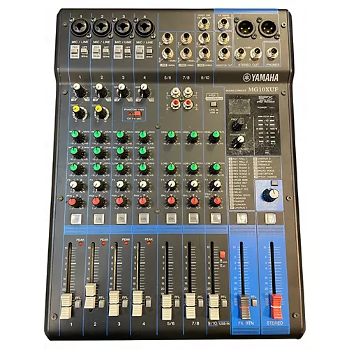 Used Yamaha MG10XUF Digital Mixer - musicians--Friend