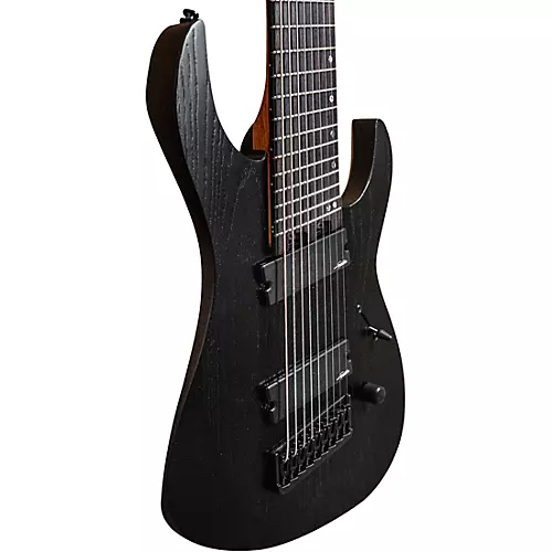Legator Ninja Performance Multi-Scale 9-String Electric Guitar Satin Stealth Black - musicians--Friend