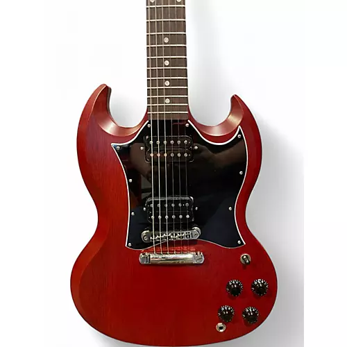 Used Gibson SG TRIBUTE Cherry Solid Body Electric Guitar Cherry - musicians--Friend