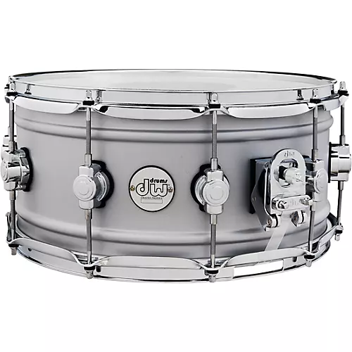 DW Design Series Aluminum Snare Drum 14 x 6.5 in. - musicians--Friend