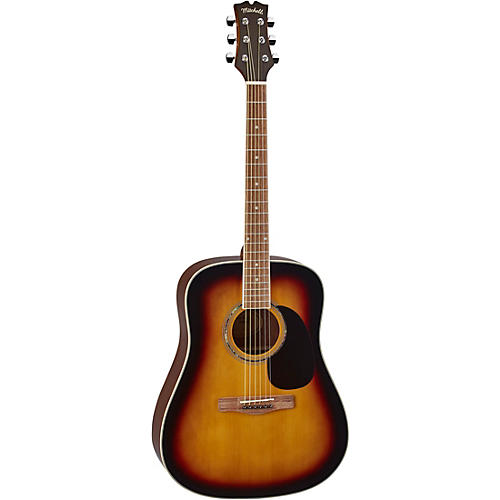 Mitchell D120 Dreadnought Acoustic Guitar Black - musicians--Friend