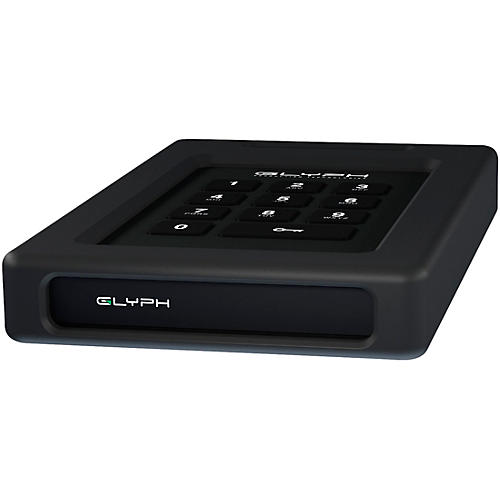 Glyph SecureDrive+ Professional Encrypted Hard Drive with Keypad 4 TB - musicians--Friend