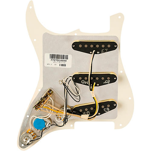 Fender Eric Johnson Signature 11-Hole Prewired Strat Pickguard Mint Green - musicians--Friend