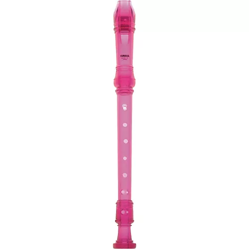 Yamaha YRS-20 Soprano Translucent Recorder with Baroque Fingering Translucent Blue - musicians--Friend