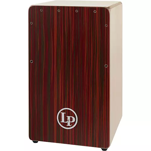 LP Red Blur Soundboard Woodshop Cajon - musicians--Friend