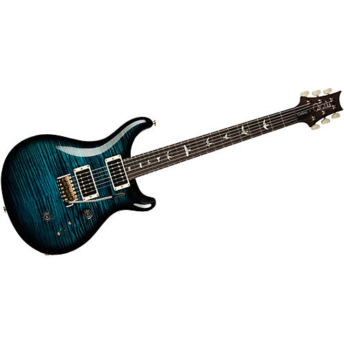 PRS Custom 24 10-Top Electric Guitar Black Gold Wraparound Burst - musicians--Friend