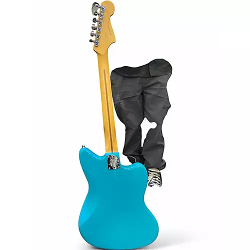 Used Fender american professional ii jazzmaster blue Electric Guitar blue - musicians--Friend