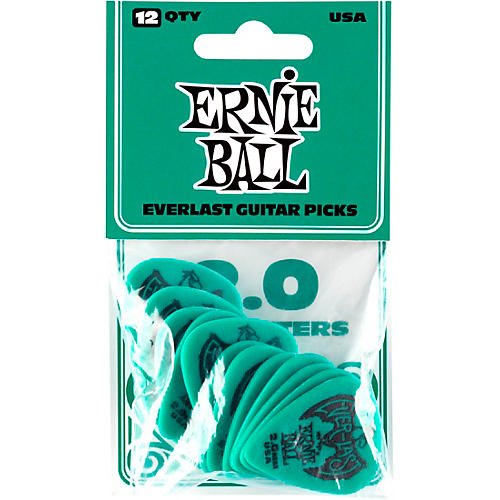 Ernie Ball Everlast Delrin Picks 12 Pack .88 mm 12 Pack - musicians--Friend