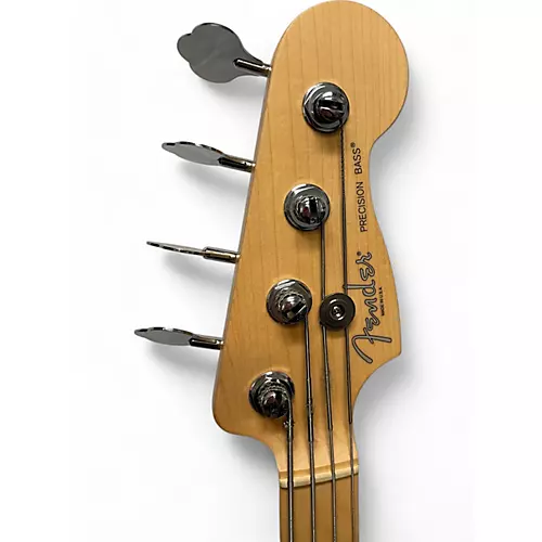 Used Fender American Standard Precision Bass Brown Sunburst Electric Bass Guitar Brown Sunburst - musicians--Friend