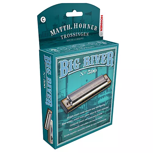 Hohner 590 Big River MS-Series Harmonica Eb - musicians--Friend