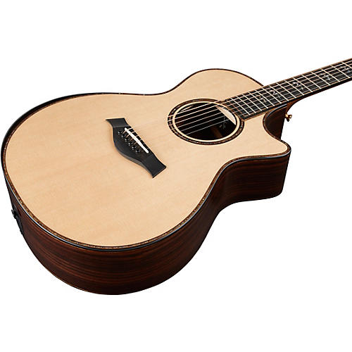 Taylor 912ce V-Class Grand Concert Acoustic-Electric Guitar Natural - musicians--Friend